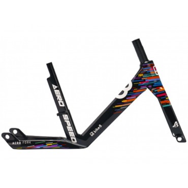 Bike8 Aero 14 Черный с полосками