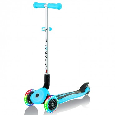 Globber Primo Foldable Lights голубой