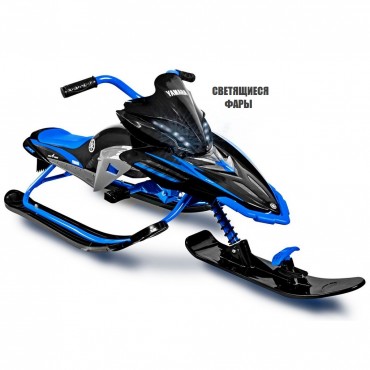 Yamaha Apex SNOW BIKE Titanium with LED синий