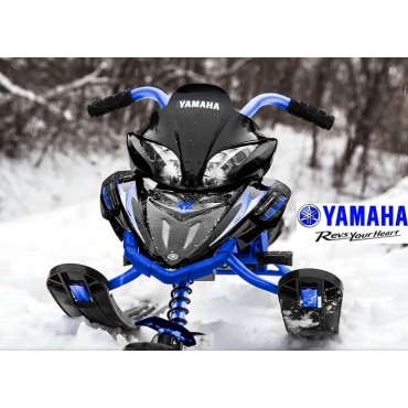 Yamaha Apex SNOW BIKE Titanium синий