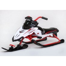 Yamaha Apex SNOW BIKE Titanium with LED белый-красный