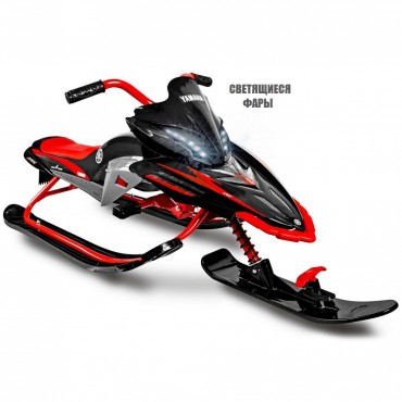 Yamaha Apex SNOW BIKE Titanium with LED красный